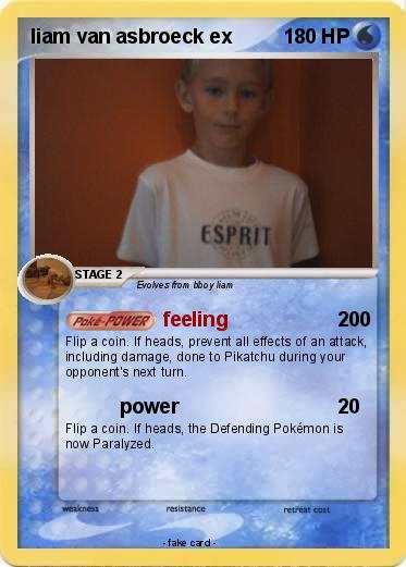 Pokemon liam van asbroeck ex