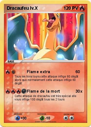 Pokemon Dracaufeu lv.X