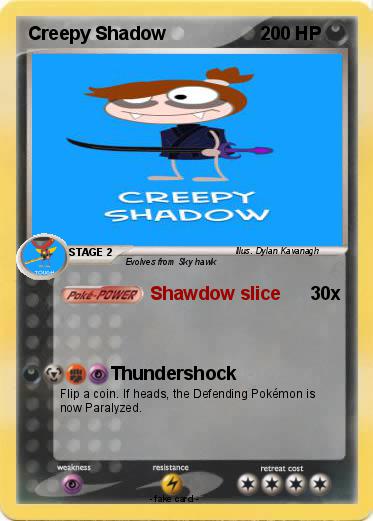 Pokemon Creepy Shadow