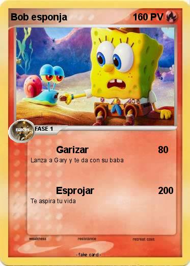 Pokemon Bob esponja