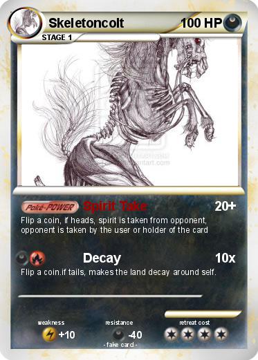 Pokemon Skeletoncolt