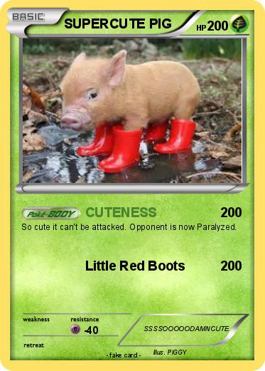 Pokemon SUPERCUTE PIG