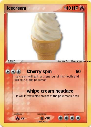 Pokemon Icecream