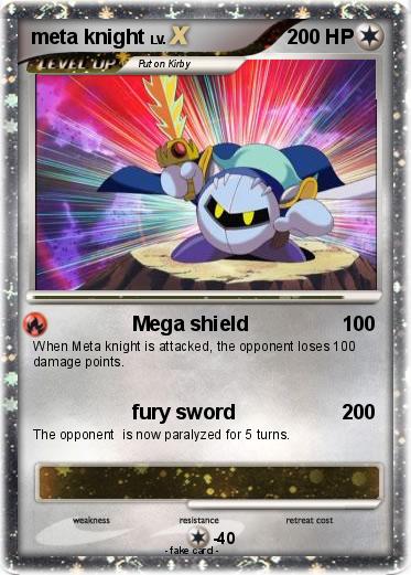 Pokemon meta knight