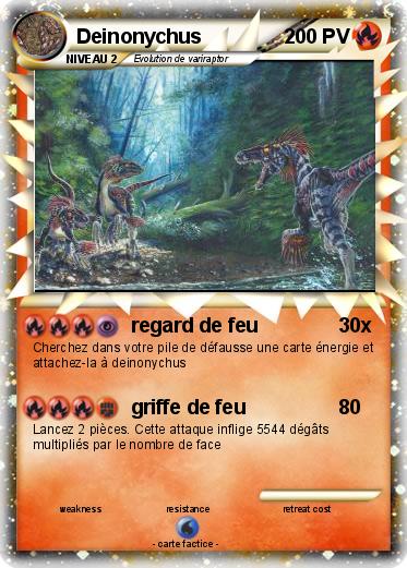 Pokemon Deinonychus