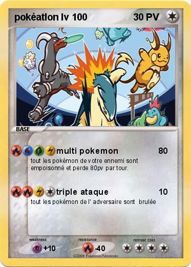 Pokemon pokéatlon lv 100
