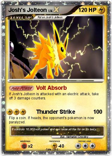 Pokemon Josh's Jolteon