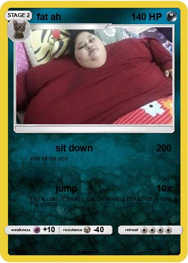 Pokemon fat ah
