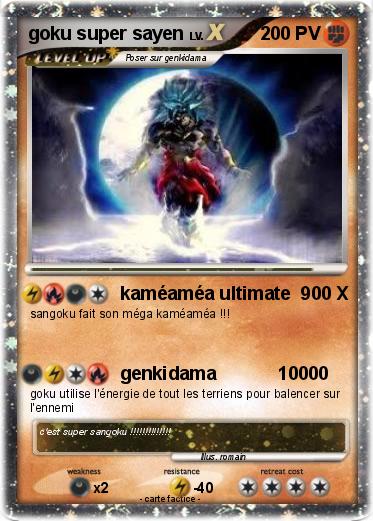 Pokemon goku super sayen