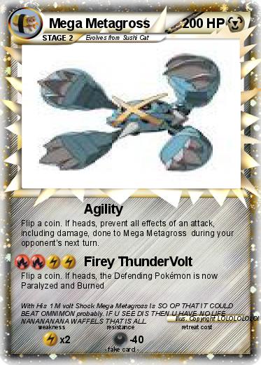 Pokemon Mega Metagross