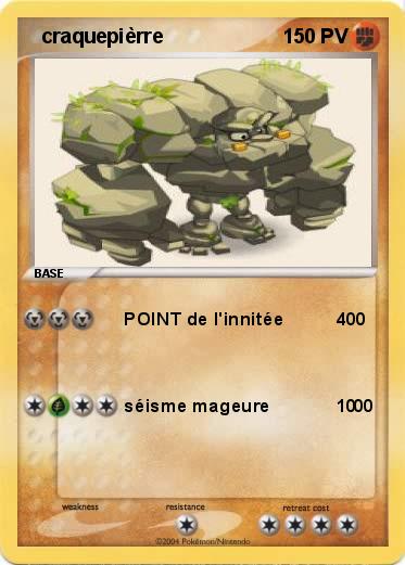 Pokemon   craquepièrre