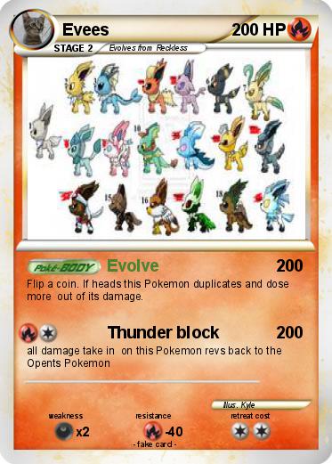 Pokemon Evees