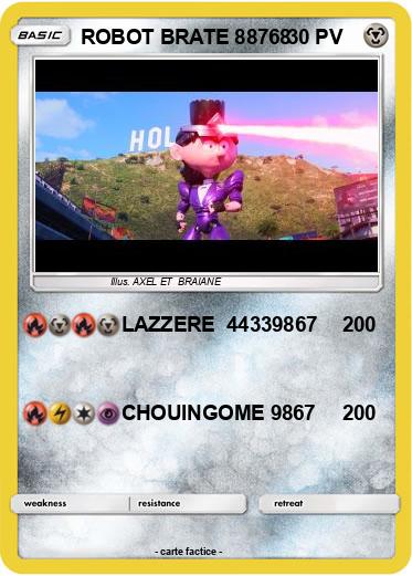 Pokemon ROBOT BRATE 88768
