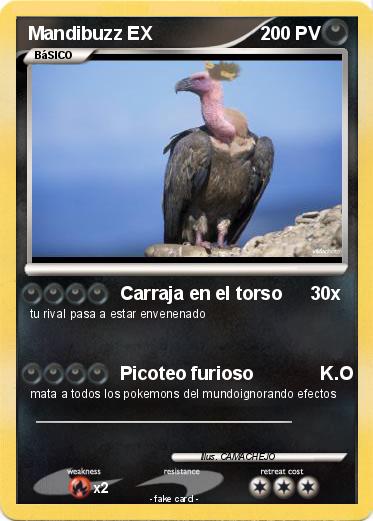 Pokemon Mandibuzz EX