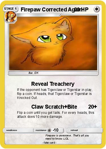 Pokemon Firepaw Corrected Again
