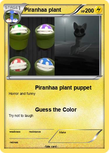 Pokemon Piranhaa plant