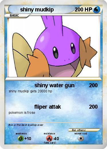 Pokemon shiny mudkip
