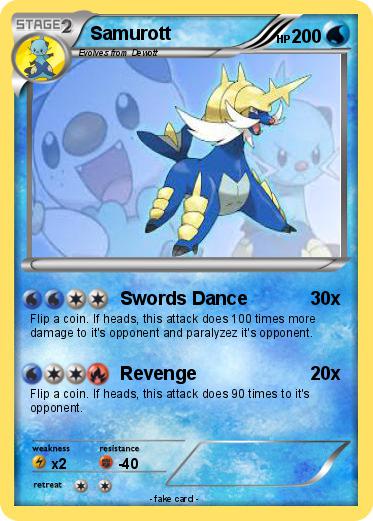 Pokemon Samurott
