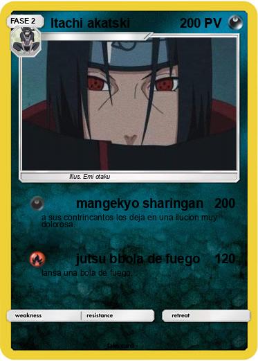 Pokemon Itachi akatski