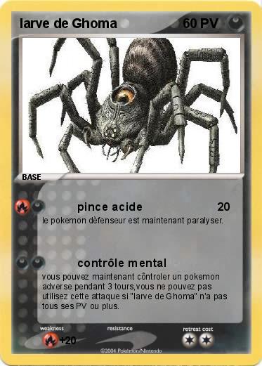 Pokemon larve de Ghoma