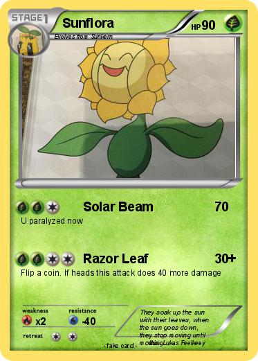 Pokemon Sunflora