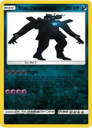 Pokemon Titan Cameraman