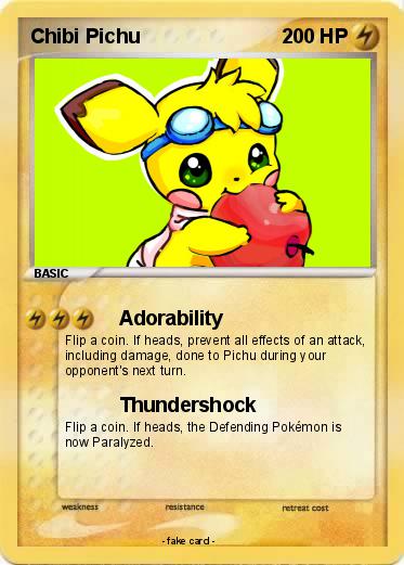 Pokemon Chibi Pichu