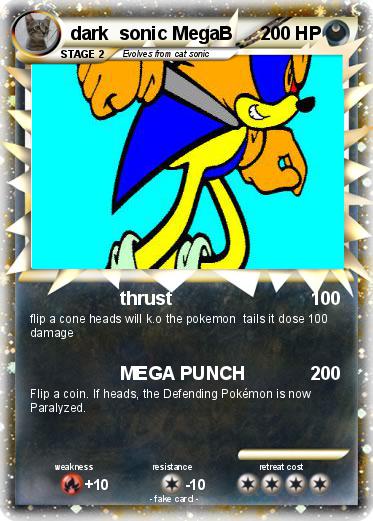 Pokemon dark  sonic MegaB