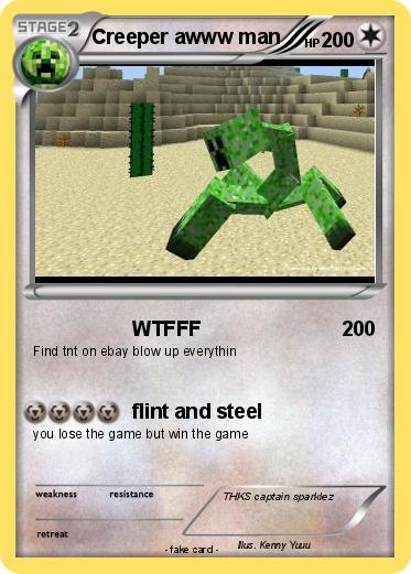 Pokemon Creeper awww man