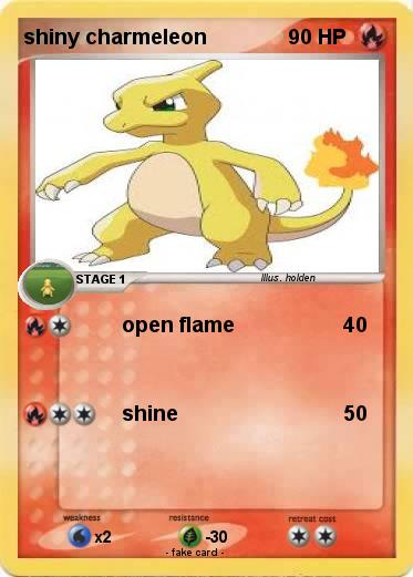 Pokemon shiny charmeleon