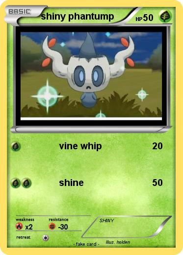 Pokemon shiny phantump