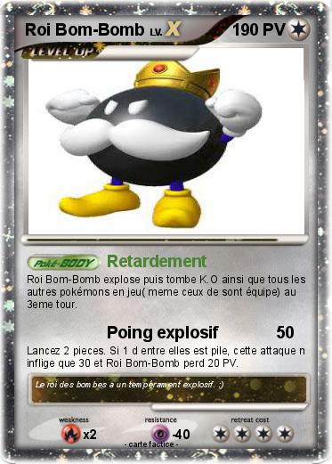 Pokemon Roi Bom-Bomb