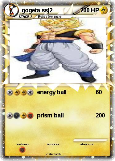 Pokemon gogeta ssj2