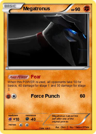 Pokemon Megatronus