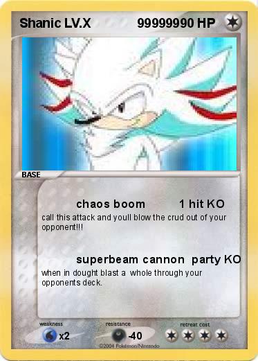 Pokemon Shanic LV.X             999999
