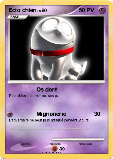 Pokemon Ecto chien