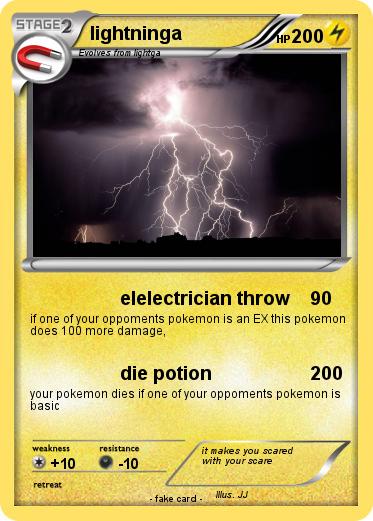 Pokemon lightninga