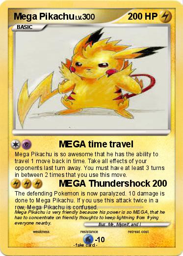 Pokemon Mega Pikachu