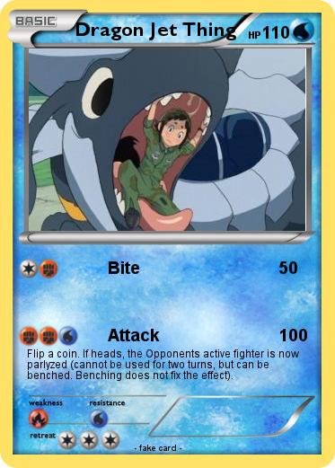 Pokemon Dragon Jet Thing