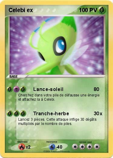 Pokemon Celebi ex