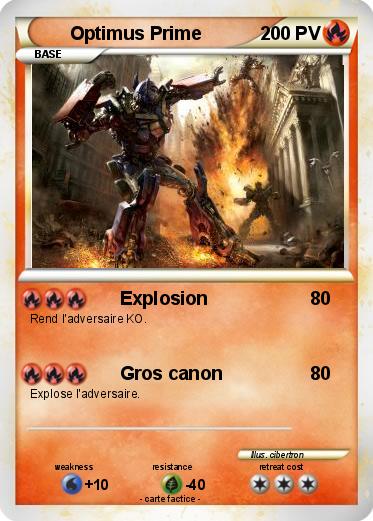 Pokemon Optimus Prime