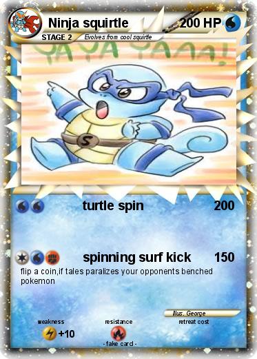 Pokemon Ninja squirtle
