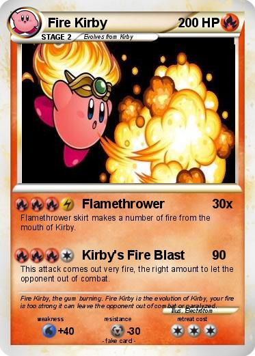 Pokemon Fire Kirby