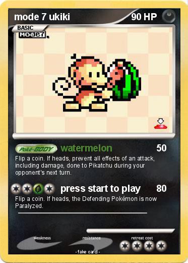 Pokemon mode 7 ukiki