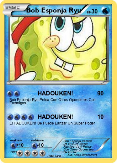 Pokemon Bob Esponja Ryu