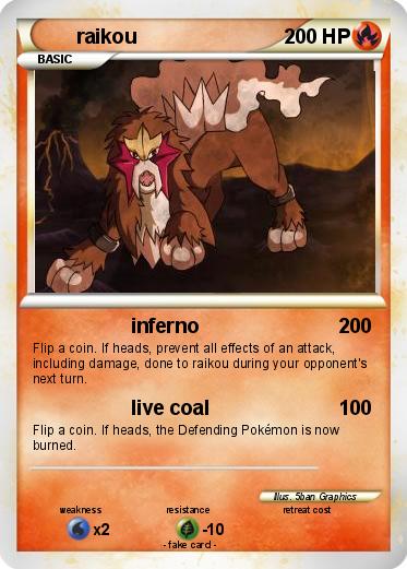 Pokemon raikou