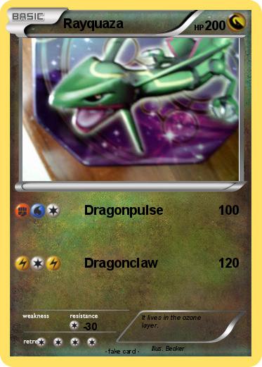 Pokemon Rayquaza