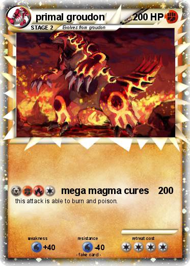 Pokemon primal groudon