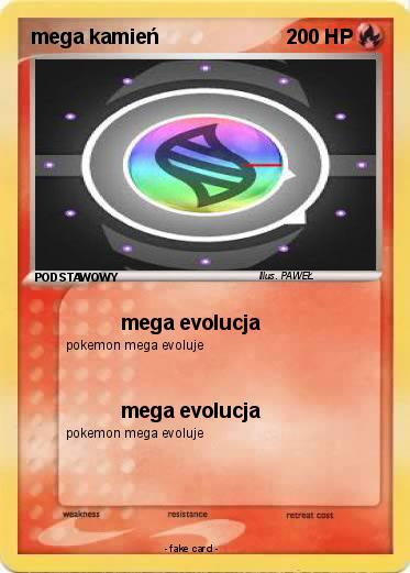 Pokemon mega kamień
