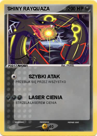 Pokemon SHINY RAYQUAZA